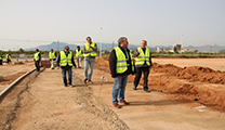 Les obres del parc comercial Vidanova Parc avancen a bon ritme