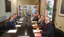 Hoy se ha firmado la escritura de transferencia de la titularidad del inmueble del IES Eduardo Merello 