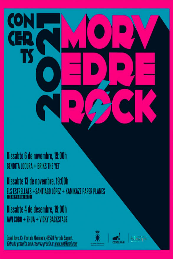  Segundo concierto de Morvedre Rock este sábado 13 de noviembre