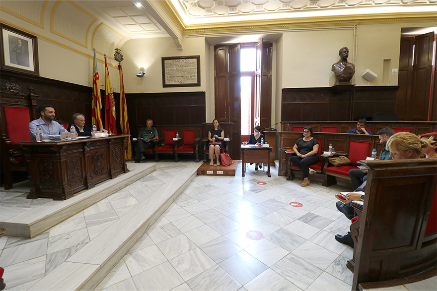 La Junta Local de Seguridad se reúne para coordinar el dispositivo de las Fiestas Patronales 