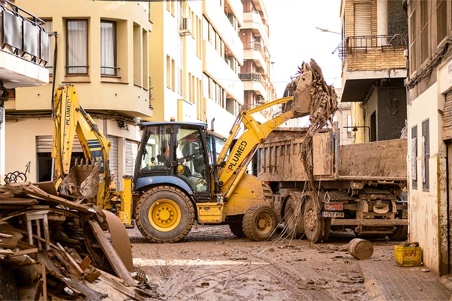 El Ayuntamiento de Sagunto agradece a todas las empresas y asociaciones locales su colaboración con los municipios afectados por la DANA