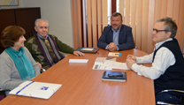 El presidente de Prósopon Sagunt presenta al alcalde el XX Festival de Teatro Grecolatino