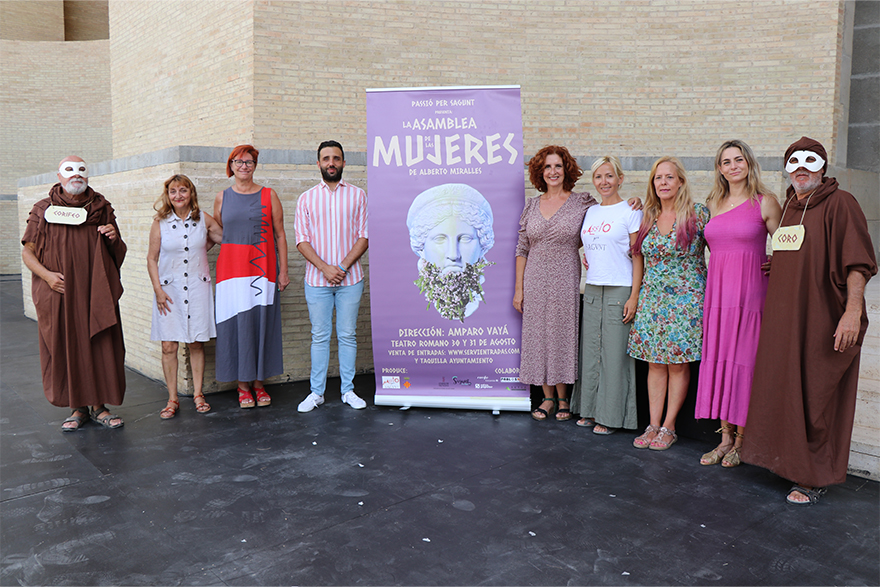Més Escena a Sagunt presenta la comedia griega 'La Asamblea de Mujeres'