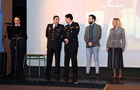 L'alcalde de Sagunt felicita la Policia Nacional en l'acte de celebració del 196 aniversari del cos de seguretat