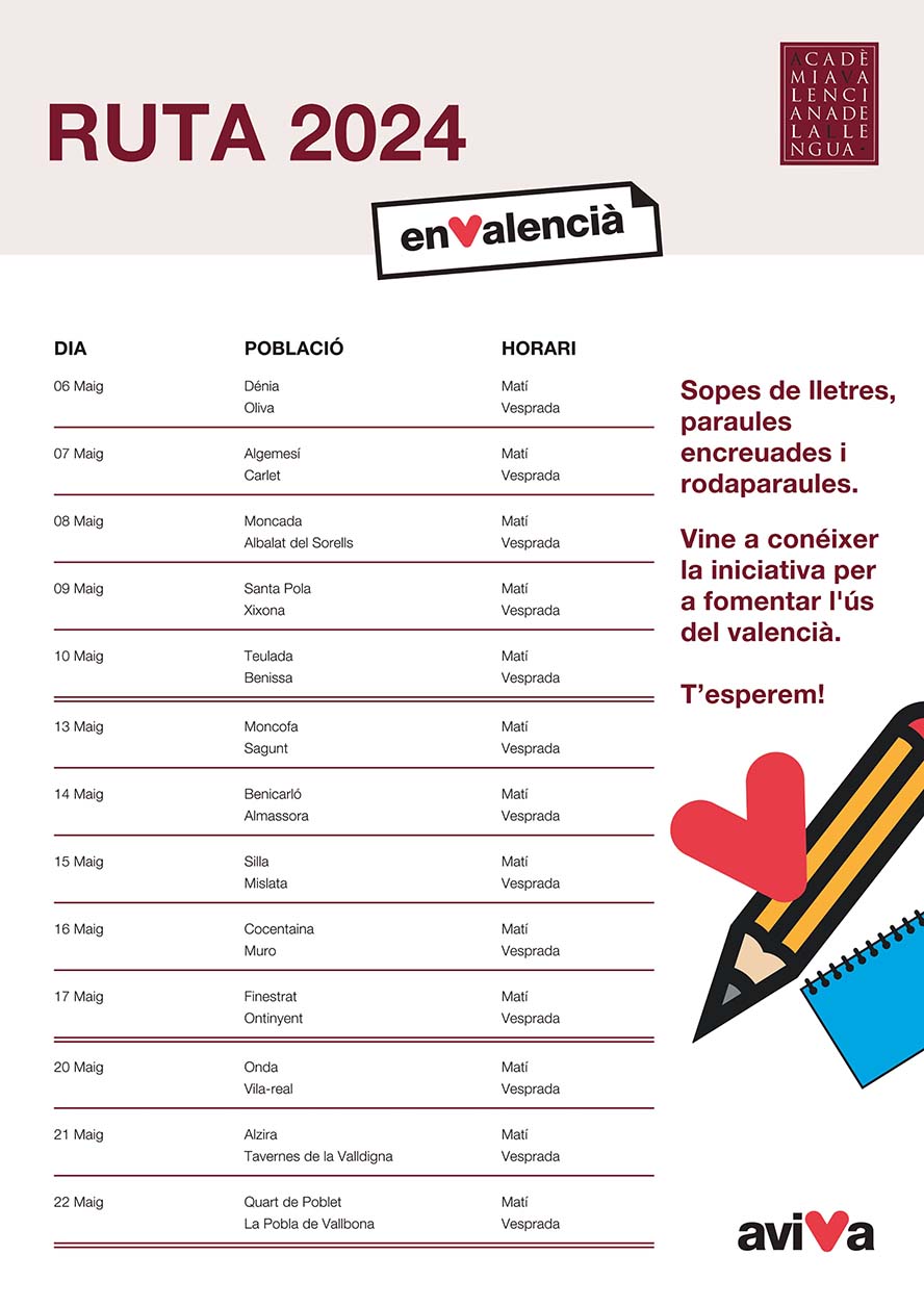 La Acadèmia Valenciana de la Llengua promueve la lengua en Sagunto