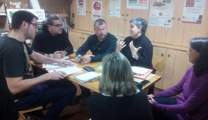 El alcalde y el delegado de Cooperación se reúnen con representantes de la “Tenda de Tot el món”