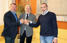 La Fundació Bancaixa dóna a l’Ajuntament de Sagunt el mural ‘Luz y sol’ de Joaquín Michavila