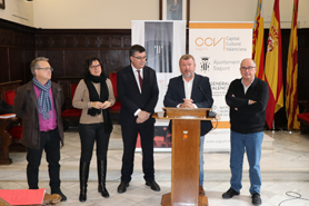 El president de les Corts Valencianes visita Sagunt per a comprovar els avanços de la ciutat en diversos àmbits