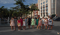 Acte de Nominació de les Falleres Majors de FJFS 2019, Paula Marrón i Inés Miret, i les seues Corts d’Honor