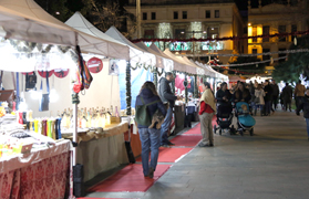 El mercat nadalenc es trasllada al nucli de Sagunt del 29 de desembre al 6 de gener