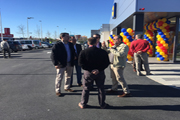 L’alcalde assisteix a la inauguració del nou Lidl a Sagunt