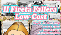 La IIa Fireta Fallera Low Cost torna este cap de setmana al Mercat Municipal de Sagunt