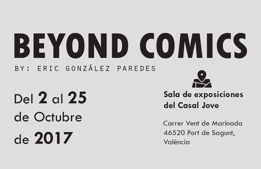 El jove il·lustrador Eric González exposa al Casal Jove una seua col·lecció de personatges de còmic