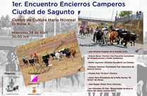 El “I Encuentro de Encierros Camperos Ciudad de Sagunto” tendrá lugar el 29 de abril en el Centro Cultural Mario Monreal 