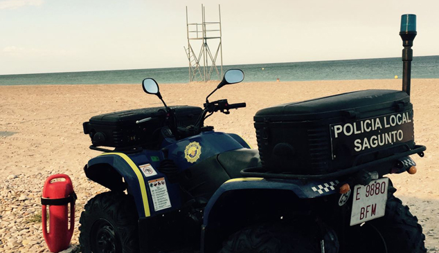 La Policia Local presenta les estadístiques de serveis de platja realitzats en el mes de juny