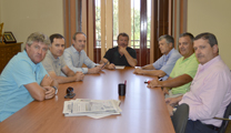 El alcalde se reúne con la Comunidad de Regantes de Sagunto para trabajar con objetivos comunes