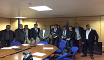 Los portavoces de los grupos políticos del municipio se reúnen en Madrid con el director general de empleo para tratar los despidos de Bosal
