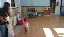 Ayer comenzaron las clases para niños y niñas de 2 a 3 años en el colegio Vilamar 