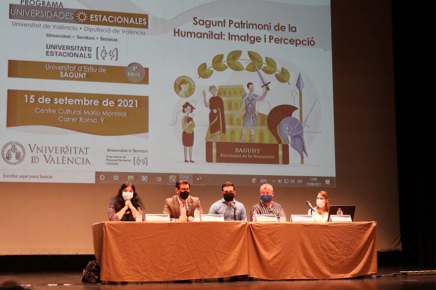 El tema 'Sagunto Patrimonio de la Humanidad. Imagen y Percepción' es el hilo conductor de la Universidad de Verano 