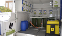 El servicio de ecoparque móvil para depositar residuos reciclables ya está en funcionamiento
