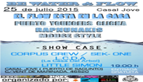 El Casal Jove acoge el festival de rap “Be water & flow”