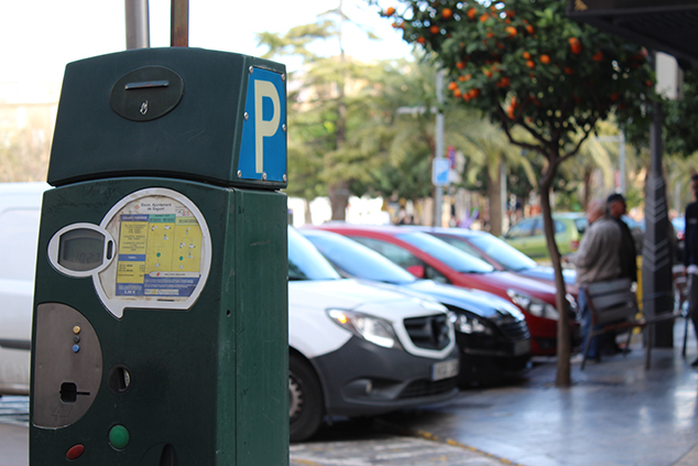 Ix a licitació la gestió del servei d'estacionament limitat en la via pública de Sagunt (ORA)