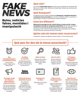 El Departament de Participació Ciutadana se suma a la campanya de Xarxa Participativa contra les notícies falses