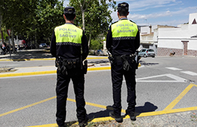 La Policia Local de Sagunt deté un presumpte lladre en una nau del barri de Racó de l'Horta