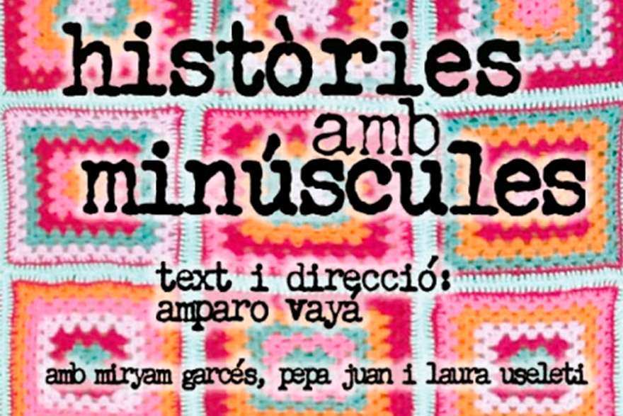 L'obra de teatre ‘Històries amb minúscules’ es representa en el Centre Cultural Mario Monreal diumenge que ve