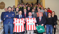Fertiberia firma en el ayuntamiento un convenio de patrocinio con el CBM Puerto Sagunto para las próximas cuatro temporadas