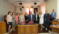 Els Ajuntaments de Sagunt i Aranjuez signen el protocol d'amistat en la ciutat madrilenya