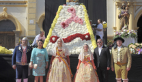 Les falles de Sagunt i del Port de Sagunt realitzen les ofrenes a la Verge dels Desamparats