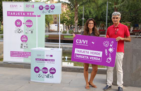El Consorci inicia hui la campanya informativa sobre els avantatges de l'ús de la Targeta Verda a Sagunt i al Port de Sagunt