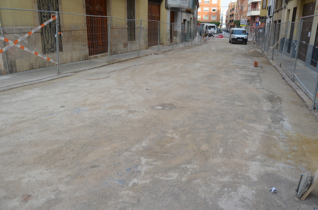  L'Ajuntament inicia les obres en superfície del primer tram del carrer València