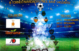 El Futbol Base Sagunto torna amb el Torneig de Nadal