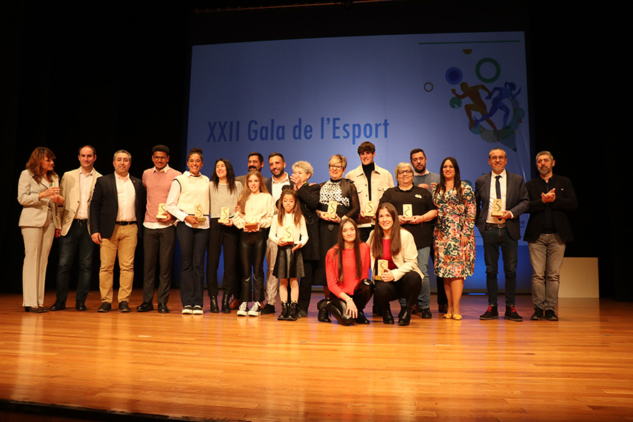 La XXII Gala del Deporte de Sagunto proclama a Marta Ojeda y Abderrahman El Khayami como Mejores Deportistas del 2023