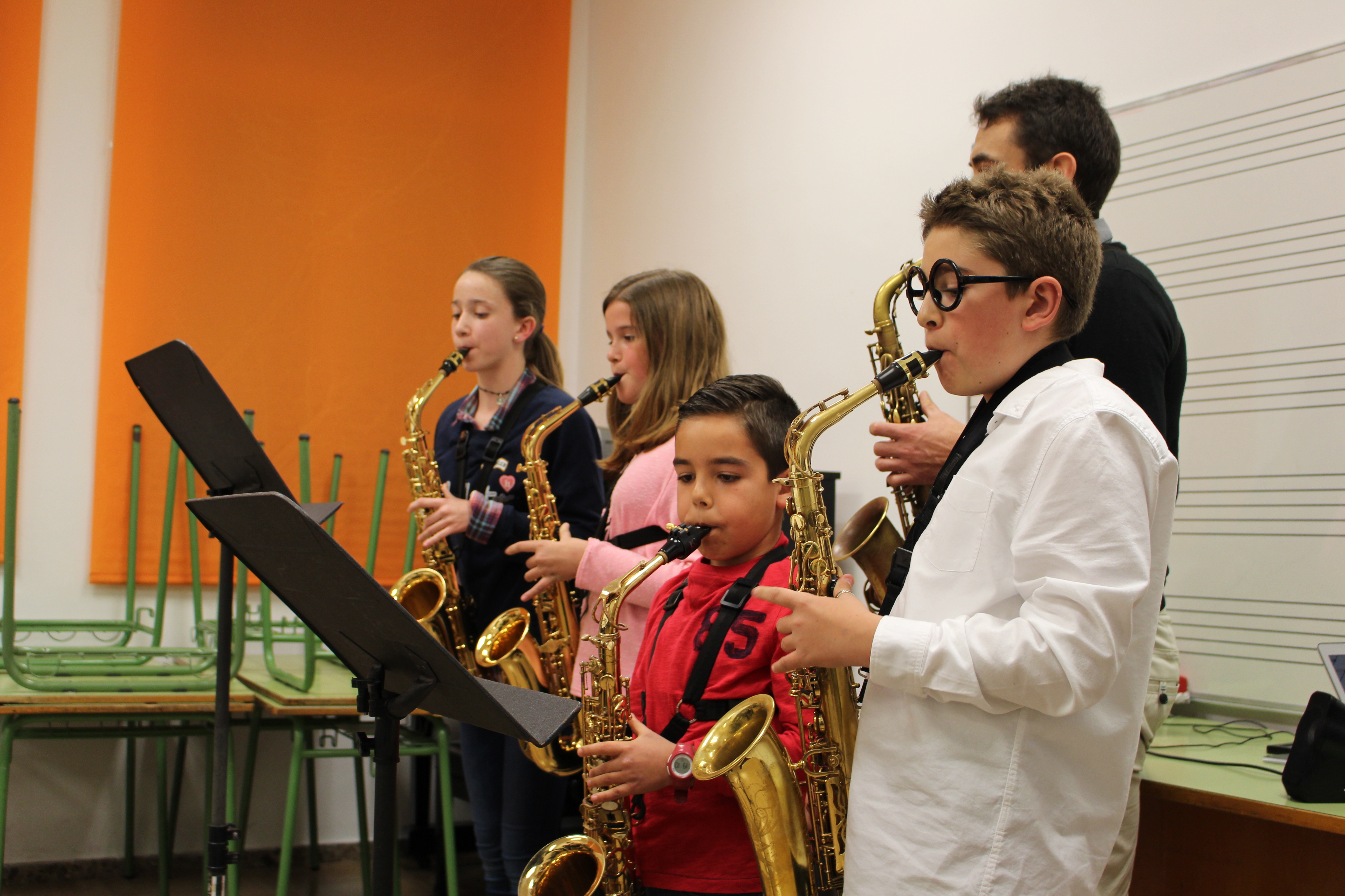 Els alumnes de l'Escola de la Unión Musical Porteña exhibeixen el seu talent i progressos en les audicions d'este trimestre