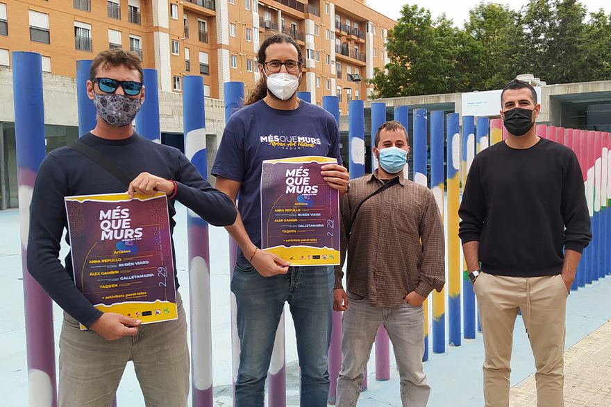 Comienza la 6ª edición del Festival de Arte Urbano Més Que Murs
