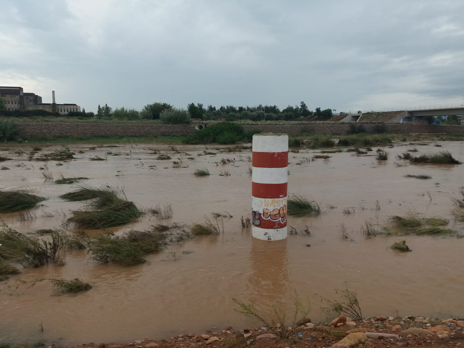 Continua l’alerta groga per pluges i tempestes a Sagunt