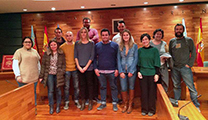 El concejal delegado de Juventud, Guillermo Sampedro, asiste a la junta general de la Xarxa Joves.net