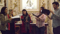 La agrupación Aurum Vocal Ensemble actuará este miércoles dentro del ciclo Sagunt in Excelsis