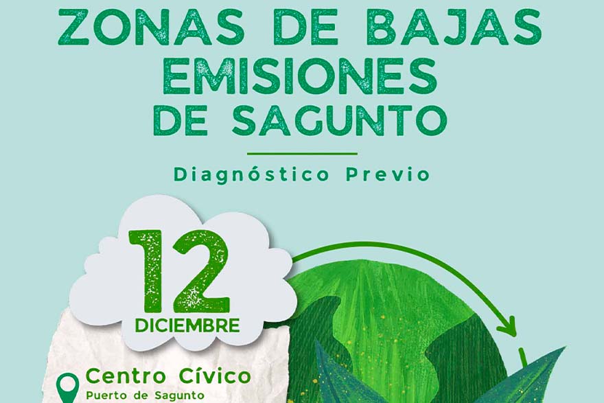 El Ayuntamiento de Sagunto organiza una jornada participativa para poner en marcha una Zona de Bajas Emisiones