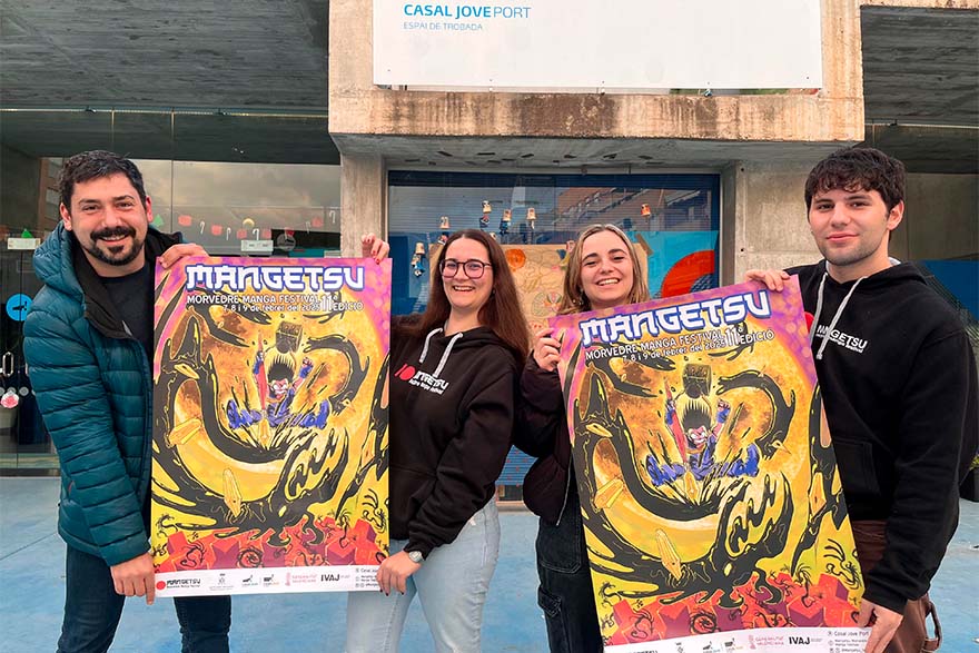 La XI edición del Mangetsu Morvedre Manga Festival podrá visitarse el 7, 8 y 9 de febrero