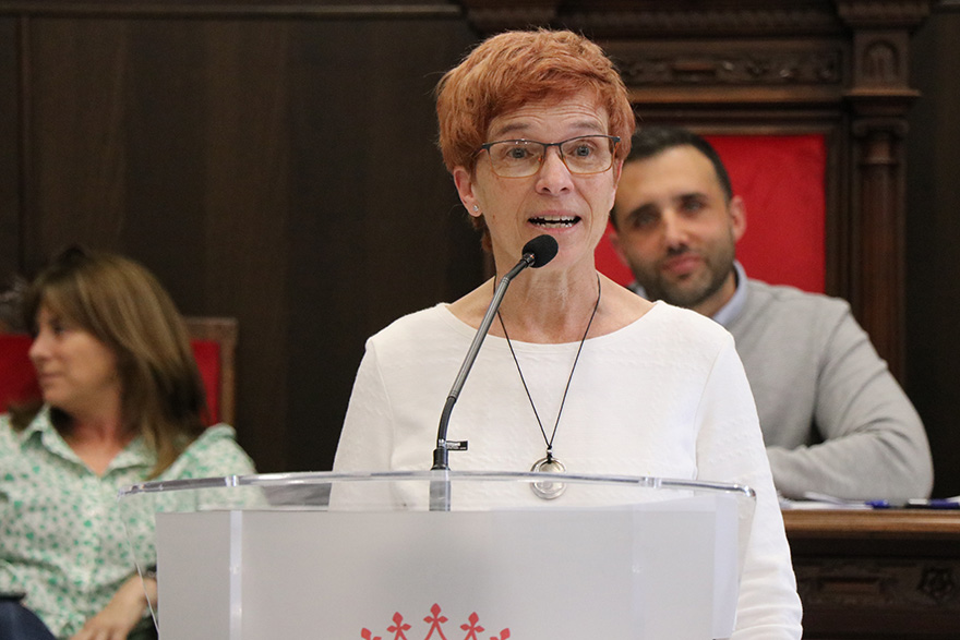 Maria Josep Soriano Escrig toma posesión como concejala del grupo municipal Compromís per Sagunt