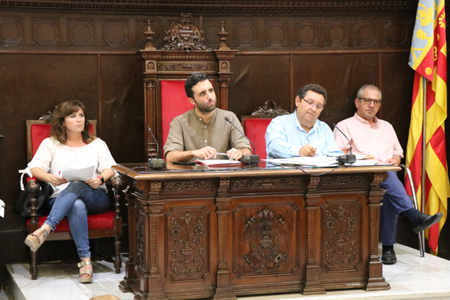La Corporació aprova per unanimitat una Declaració Institucional sobre la recuperació de les zones afectades per les últimes tempestes