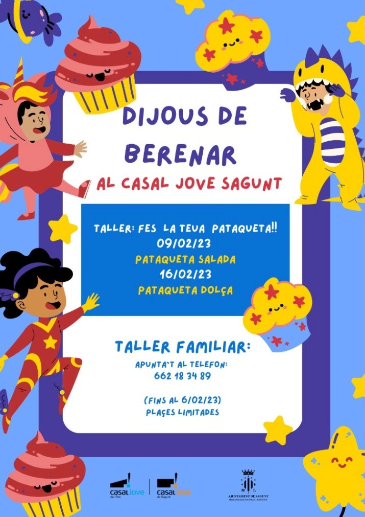 Hoy se celebra el último Dijous de Berenar en el Casal Jove con un taller de creaciones dulces