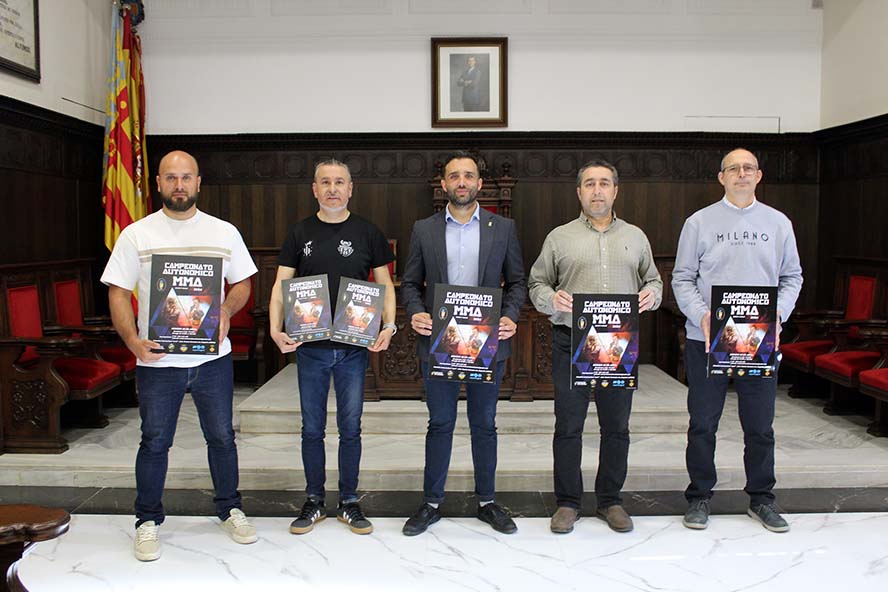 Sagunto será el escenario del Campeonato Oficial de MMA de la Comunidad Valenciana 2024