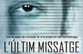 El curtmetratge 'L’últim missatge' es projectarà este dissabte en el Mario Monreal 