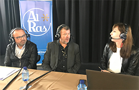 El programa ‘Al Ras’ d’À Punt Ràdio s'ha emés este matí des del Mario Monreal de Sagunt
