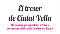 La iniciativa vecinal “Records de Ciutat de Vella” se presentará este sábado en la plaza Cronista Chabret